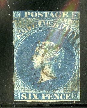 SOUTH AUSTRALIA 3 USED (DAM REPAIRED) SCV $200.00 BIN $25.00 ROYALTY