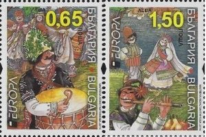 Bulgaria 2014 MNH Stamps Scott 4675-4676 Europa CEPT Music Musical Instruments