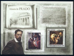 St Thomas & Prince Is. - 2007 MNH Sorolla art souvenir sheet #1741 cv $ 6.50