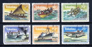 Tokelau Islands - Scott #91-96 - Used/CTO - SCV $2.60