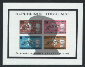 TOGO SC# C41a W/SILHOUETTE VF/MNH 1964