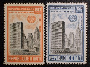 Haiti Scott #C168-169 mnh