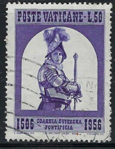 Vatican 207 Used 1956 issue (an2604)