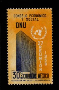 Mexico Scott 906 MNH** UN HQ 1959 UNESCO meeting stamp