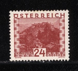 Austria 1929  Scott #332 maroon MH