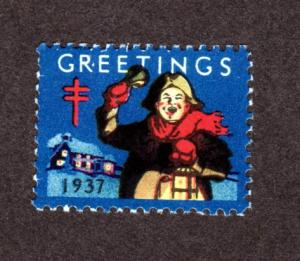 U.S. # WX88 Mint Christmas Seal!