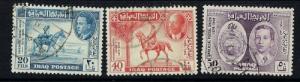 Iraq 130-32 Used 1949 set