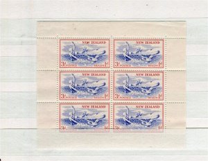 NEW ZEALAND; 1960s early Health issue fine Mint hinged SHEET