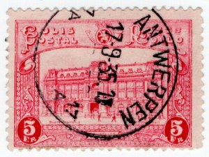 (I.B) Belgium Postal : Colis Postal 5Fr (Antwerp)