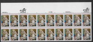 UNITED STATES SC# 2026 PANE/20 VF/MNH