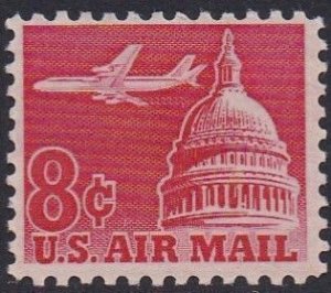 C64 Jet Airliner Over Capital MNH