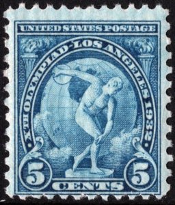 SC#719 5¢ Summer Olympics Single (1932) MNH