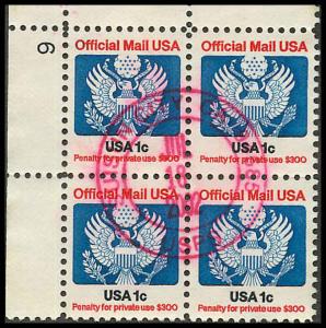 O127 Used VF UL Plate #6