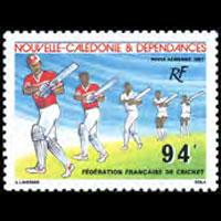 NEW CALEDONIA 1987 - Scott# C213 Cricket Fed. Set of 1 NH