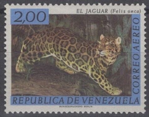 ZAYIX Venezuela C825 MLH Jaguar - Big Cat -  Endangered Species 071422S119