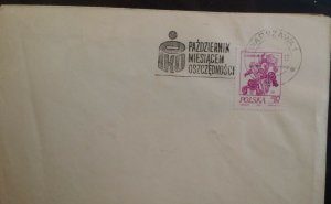 Poland 1976 50c Flower Drawing 8 Covers with Various Comm Special Handstamp PM