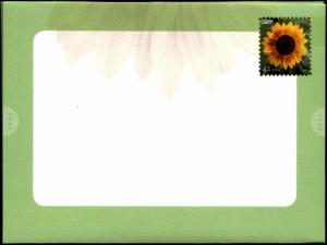 #U665 Sunflower Letter Sheet - Mint