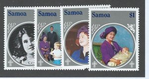 Samoa  MNH sc  649-652