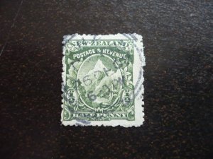 Stamps - New Zealand - Scott# 107 - Used Part Set of 1 Stamp