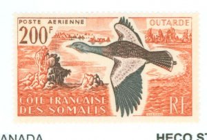 Somali Coast #C23 Unused Single