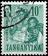 TANGANYIKA   #46 USED (1)