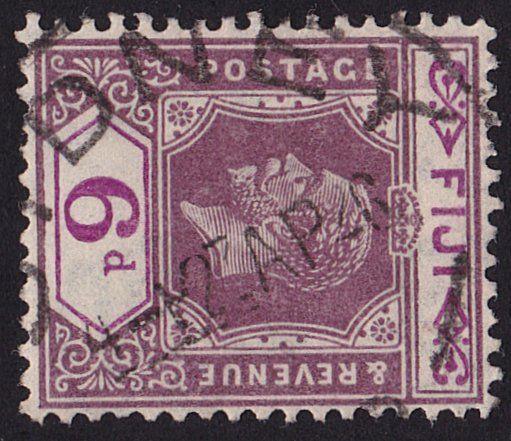 FIJI 1926 GV 6d cancelled SYDNEY cds........................................8828