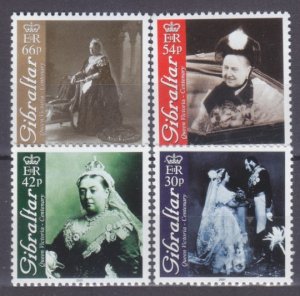 2001 Gibraltar 951-954 100th anniversary of Queen Victoria 7,00 €