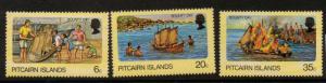 PITCAIRN ISLANDS SG185/7 1978 BOUNTY DAY MNH