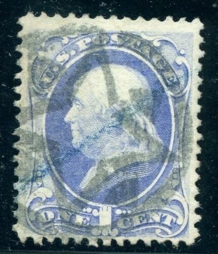 US SCOTT #134 USED-VF-XF W/ PSE CERT (3/6/21 GP) 