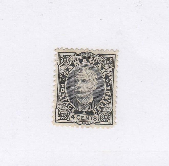 SARAWAK # 29 VF-MH CAT VALUE $14