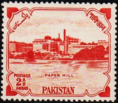 Pakistan. 1957 2 1/2a S.G.87 Mounted Mint