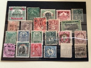 Worldwide old mixed mounted mint or used stamps A4367