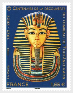 Stamps of France ( Pre order) 2022 - Tutankhamun's Tomb.