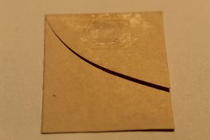 US U63  CUT SQUARE UNUSED