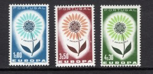 Portugal  #931-933  MNH  1964   Europa