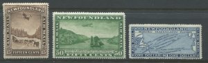 Newfoundland 1931 Airmail watermark set mint o.g. hinged