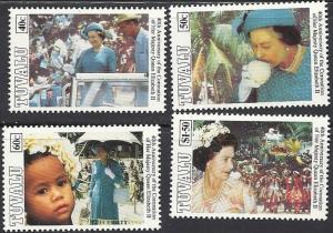 Tuvalu.  MNH. 40th Anniversary Coronation of QEII.SC642-45