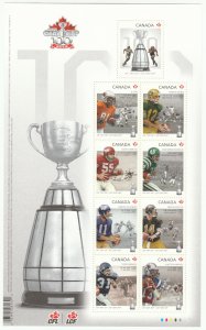 Canada 2567 Canadian Football Leagues SS  MNH