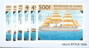 Guinea #1396-1401  Single (Complete Set)