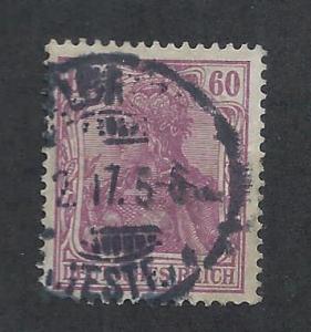 GERMANY SC# 89a FVF/U 1905