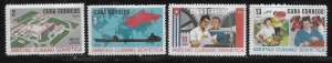 Cuba 1152-1155 Soviet Diplomatic Relations set MNH