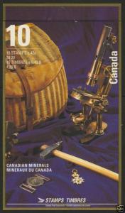 Canada 1440b Booklet BK147b MNH Minerals