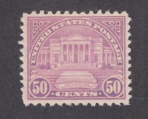 US Sc 701 MNH. 1931 50c lilac Arlington Amphitheater, F-VF