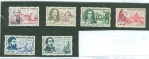 France #B341-B346 Mint (NH) Single (Complete Set)