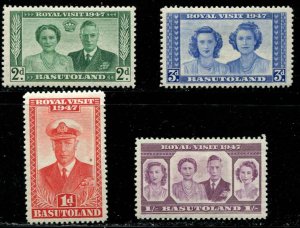 Basutoland SC# 35-8 (set 4) Royal Family Visit MH