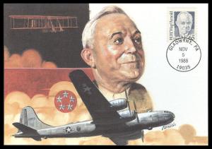 #2191 H. H. Hap Arnold Maxi FDC