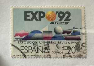 Spain 1987  Scott 2506 used - EXPO’92,  Exposition Universal Sevilla