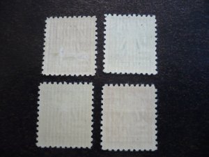 Stamps - Cuba - Scott# RA30-RA33 -Mint Hinged Set of 4 Stamps