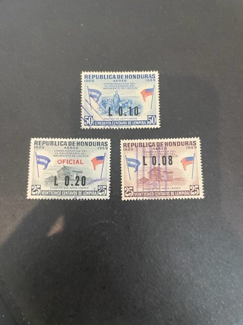 Honduras sc C317-C319 u