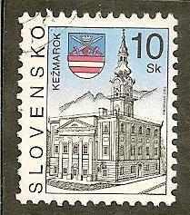 Slovakia     Scott  401   Church  Used